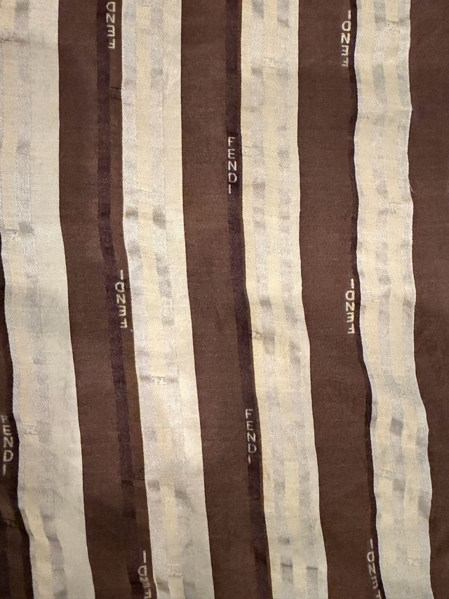 Vintage Fendi Handkerchief Fendi Neckerchief Pocket Square - photo 2