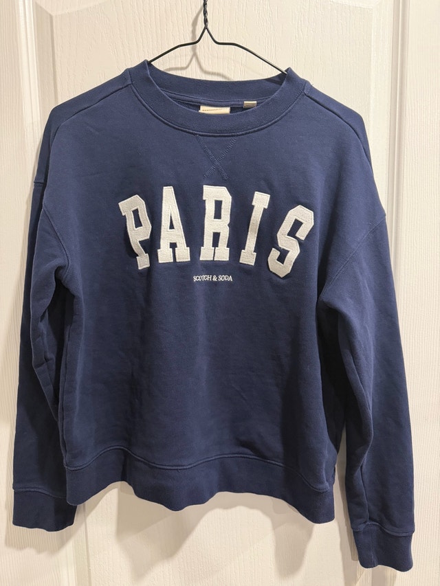 Scotch & Soda Paris Sweatshirt XS Blue