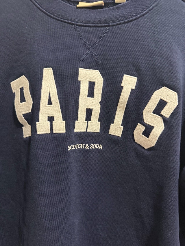 Scotch & Soda Paris Sweatshirt XS Blue - photo 5