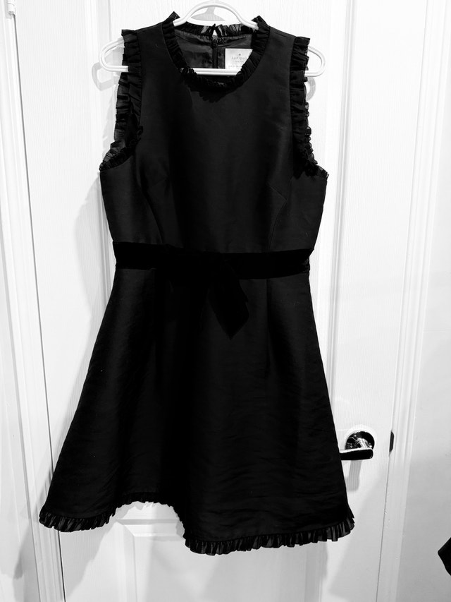 Kate Spade New York Star Bright Velvet Bow Dress - photo 2