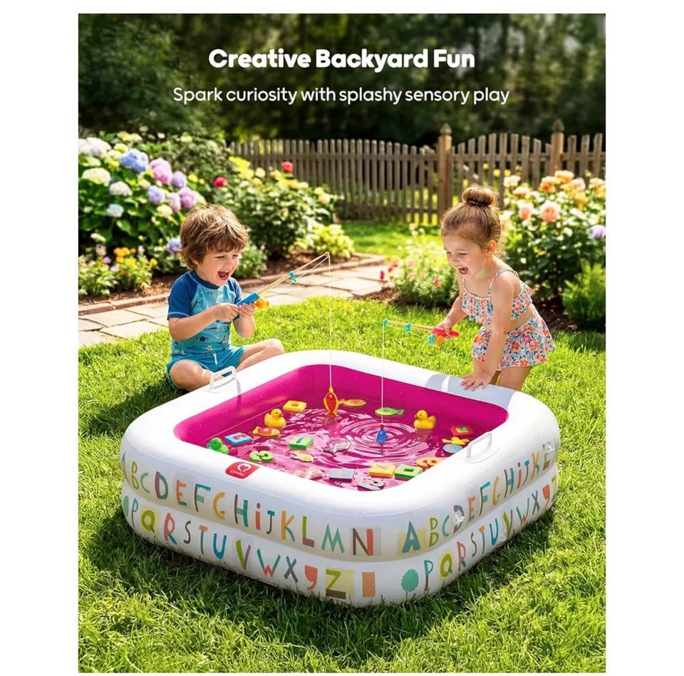 Baby Pool with Detachable Canopy for Sun Protection - photo 2