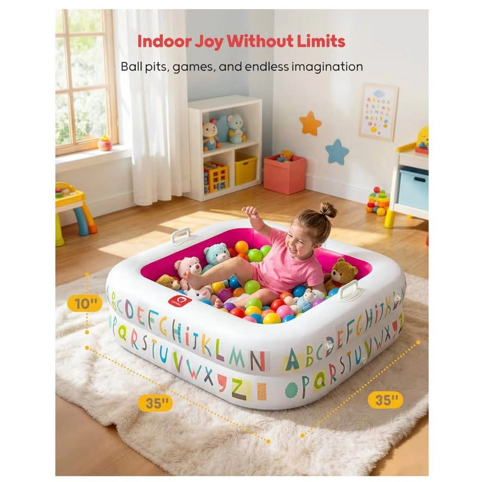 Baby Pool with Detachable Canopy for Sun Protection - photo 4