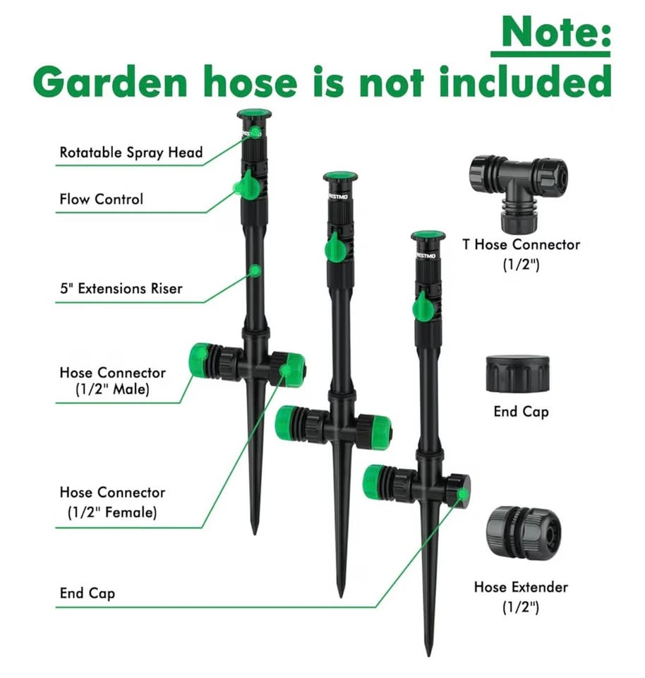 Above Ground Sprinkler System - photo 2