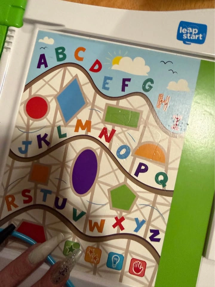 LeapFrog LeapStart Learning System w/ books - photo 4
