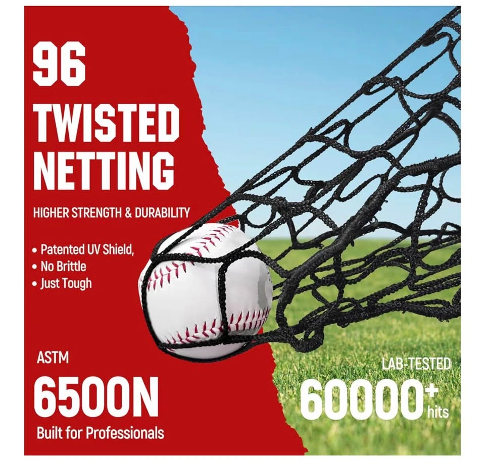 Upgrade 9 Hole Baseball Pitching Net with Strike Zone - photo 2
