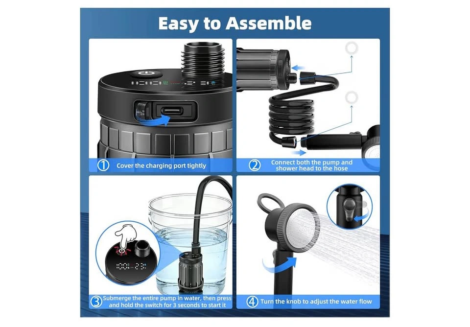 Portable Shower for Camping - photo 5