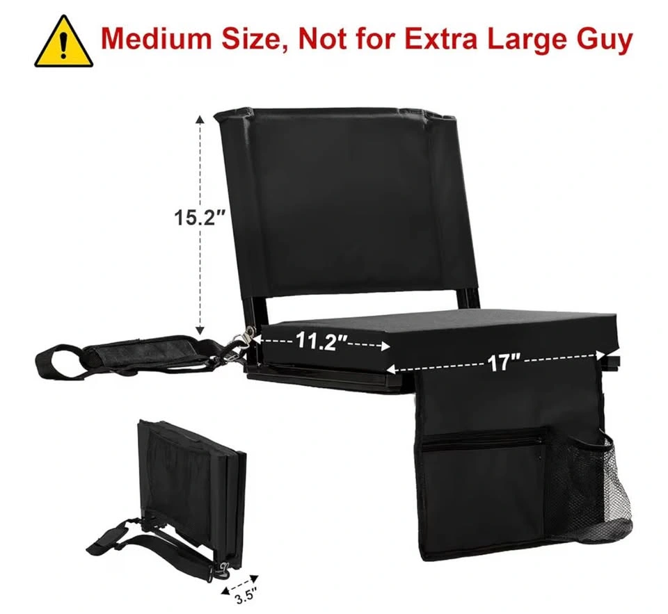 Stadium Seats w/ Back Support for Bleachers - photo 2