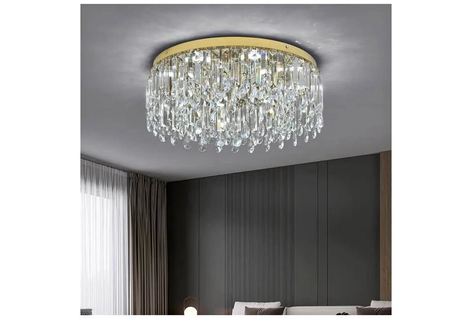 50cm Gold Crystal Chandelier