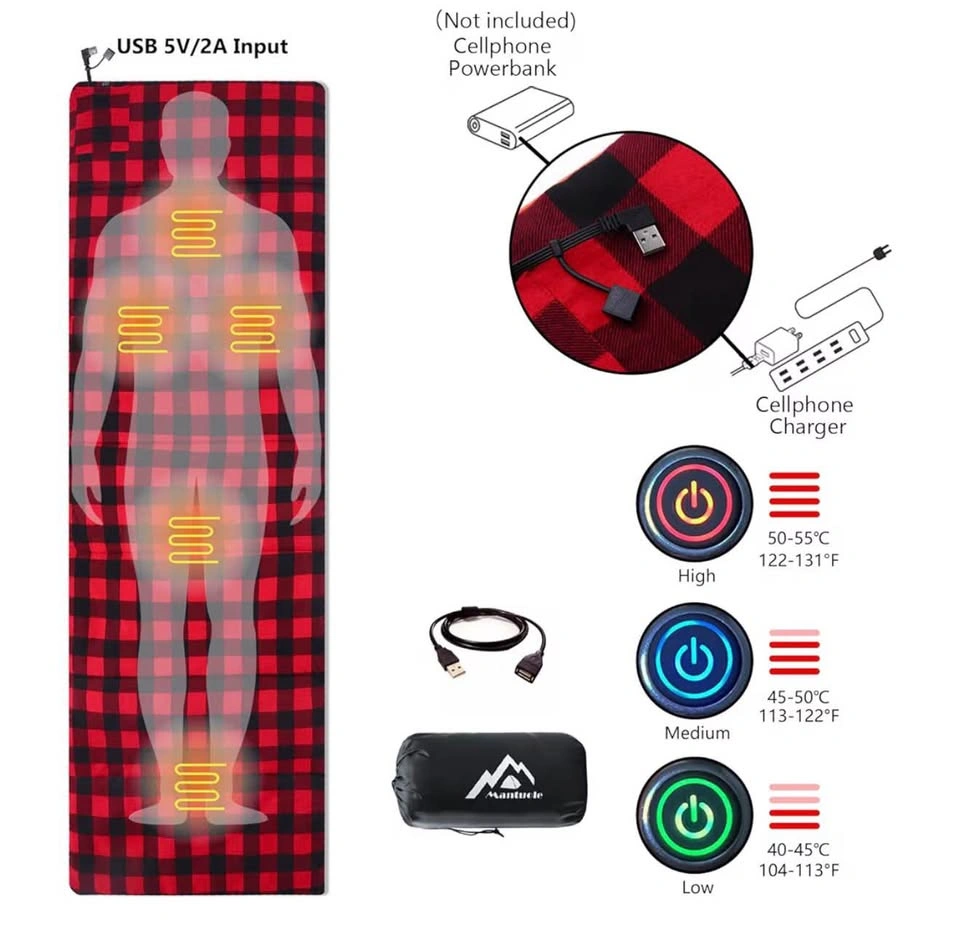 Heated Sleeping Bag Pad - photo 3
