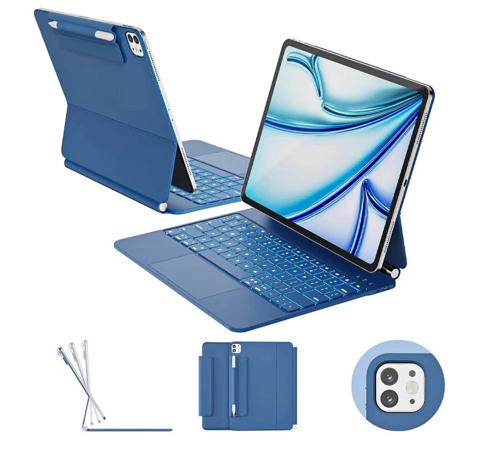 iPad Air 13" & iPad Pro 12.9" Case w/ Keyboard