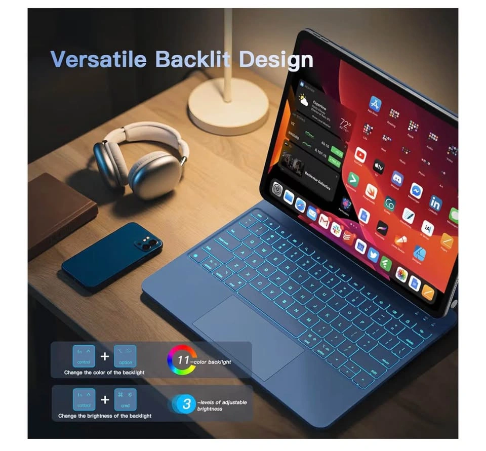 iPad Air 13" & iPad Pro 12.9" Case w/ Keyboard - photo 5
