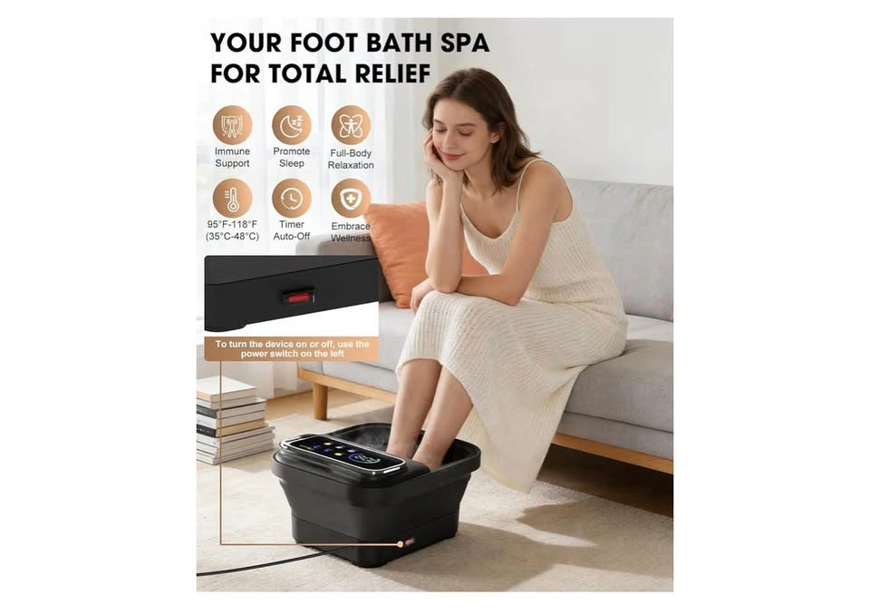 Collapsible Foot Spa with Heat - photo 2