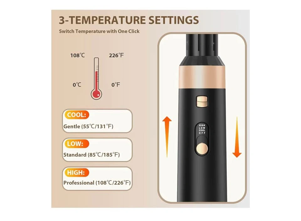 6 in 1 Hair Dryer Brush Set - photo 3
