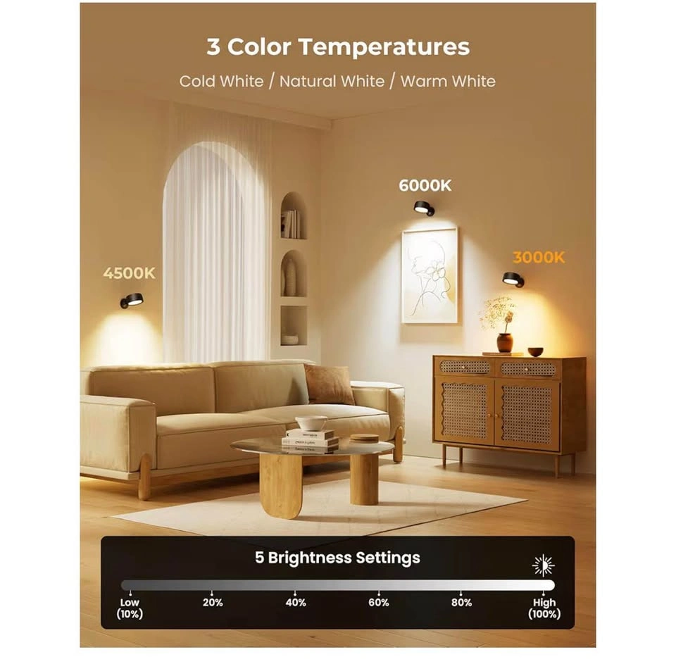4 Pack Wall Sconces, Wall Light 18 Colors - photo 3