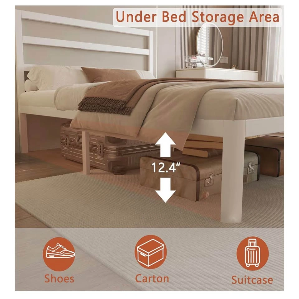 14 Inch Twin Bed Frame with Headboard - photo 4