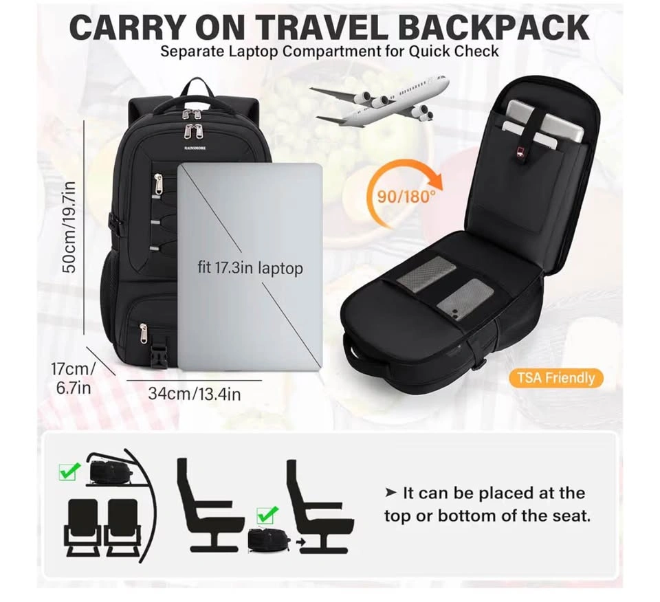 Insulated Lunch Backpack for Men Women - photo 5