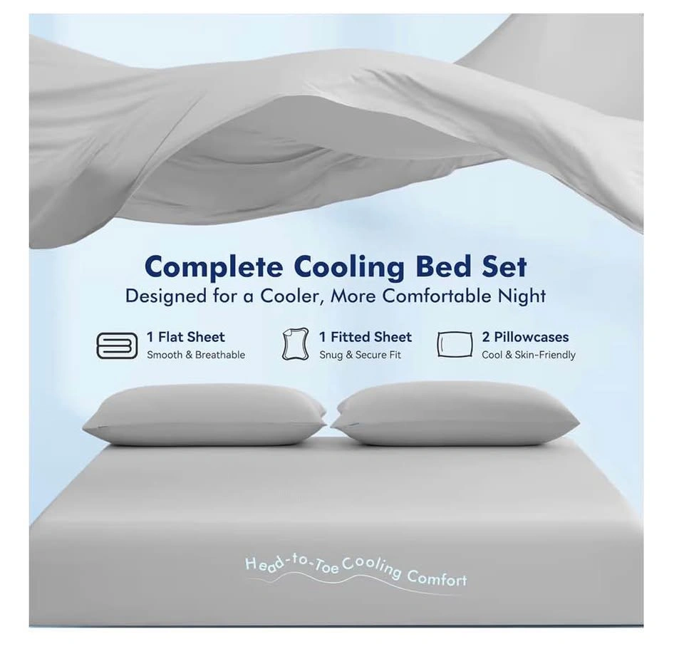 Cooling Bed Sheets Set Full - photo 4