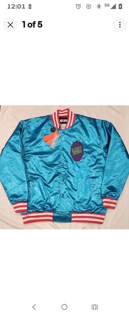 Headgear Classics Old Dirty Bastard ODB Wu-Tang Satin Jacket 6XL - photo 4