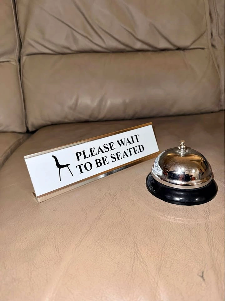 Restaurant Sign and Bell