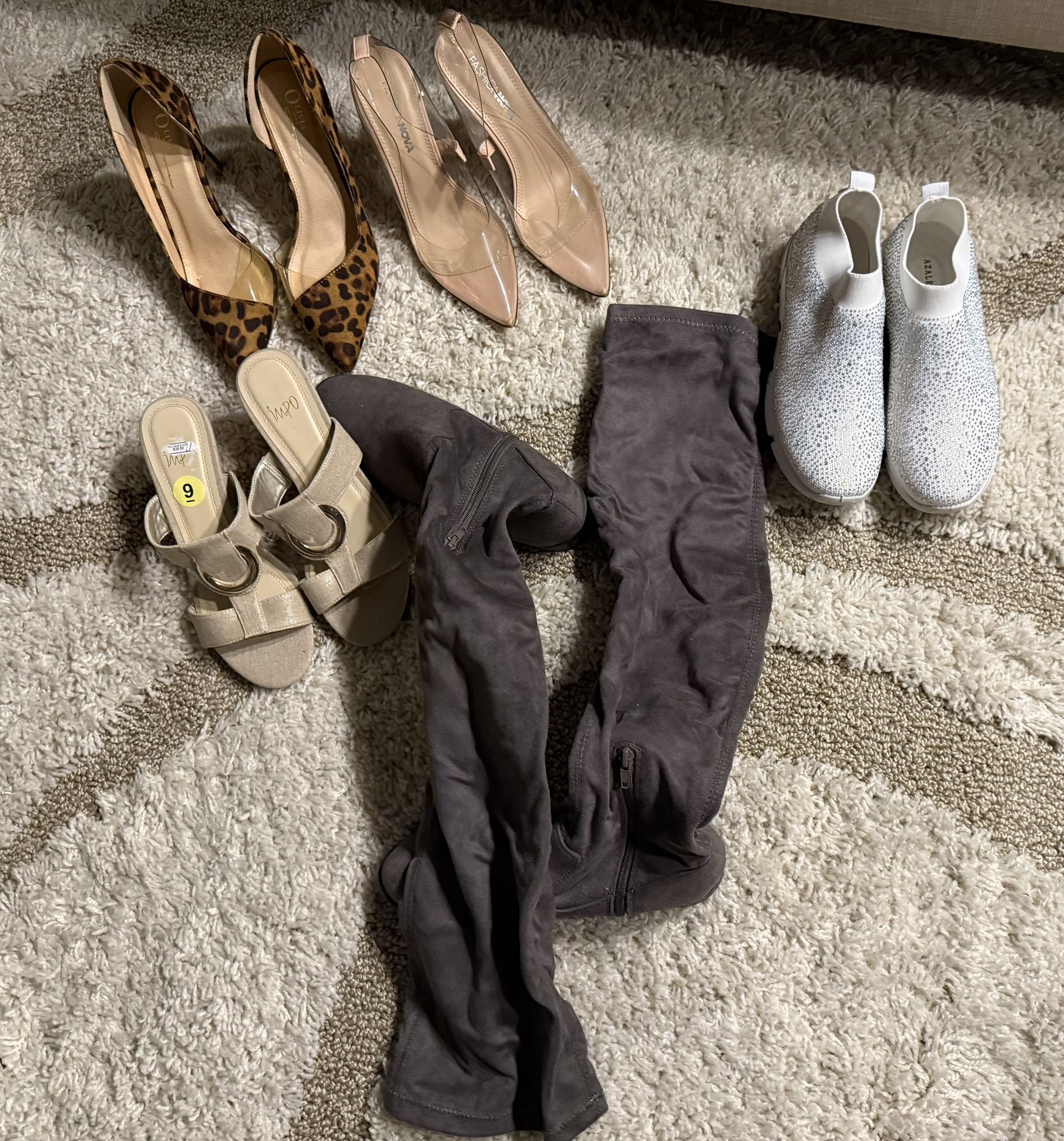 Women's Shoe Bundle – Boots, Heels, Slides & Sneakers - photo 2