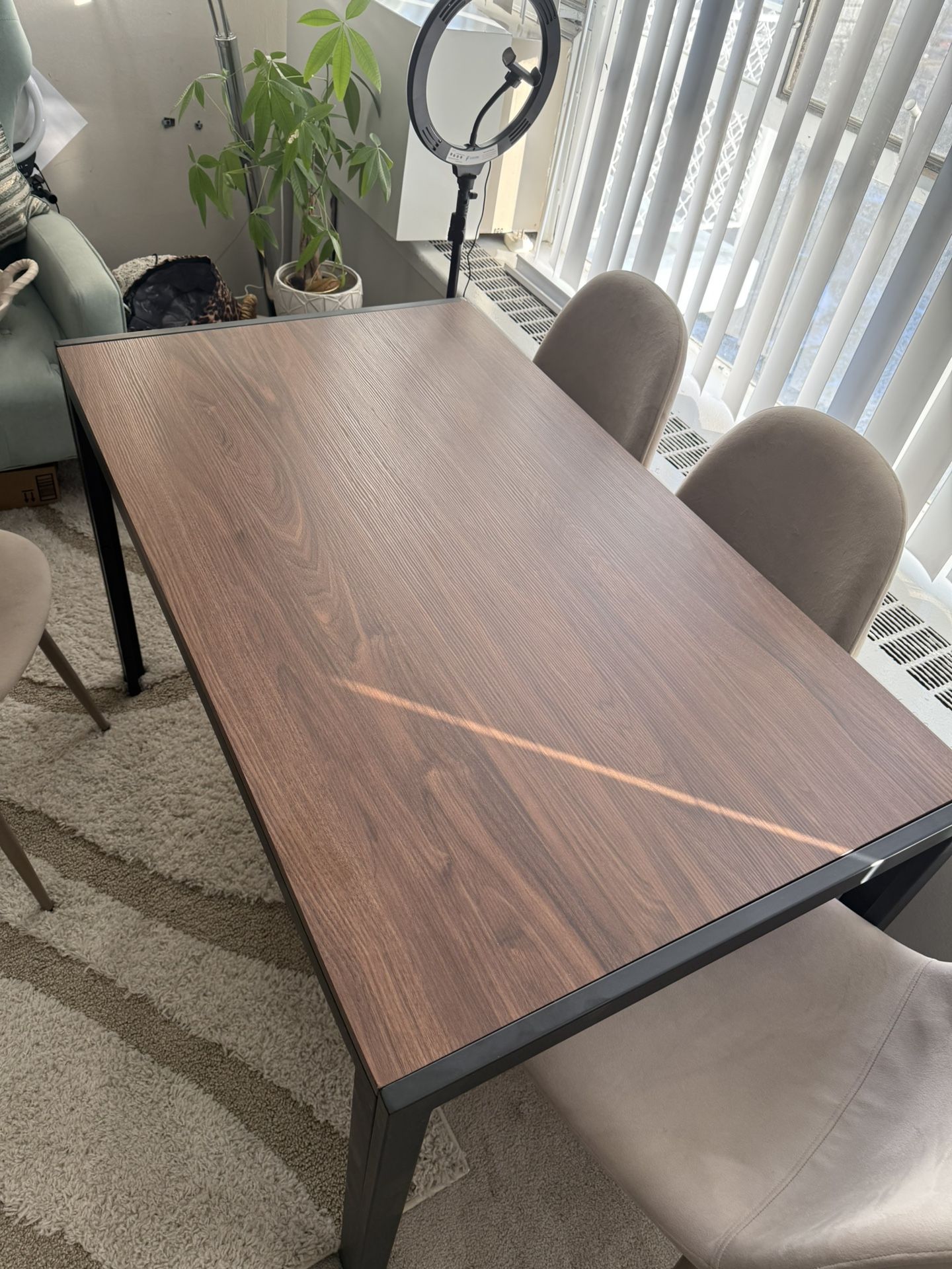 Small-Space Dining Table with 4 Chairs – Perfect for Apartments - photo 3