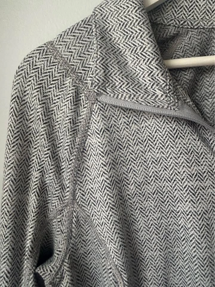 Old Navy Active Go-Dry Full-Zip Jacket L Herringbone - photo 2