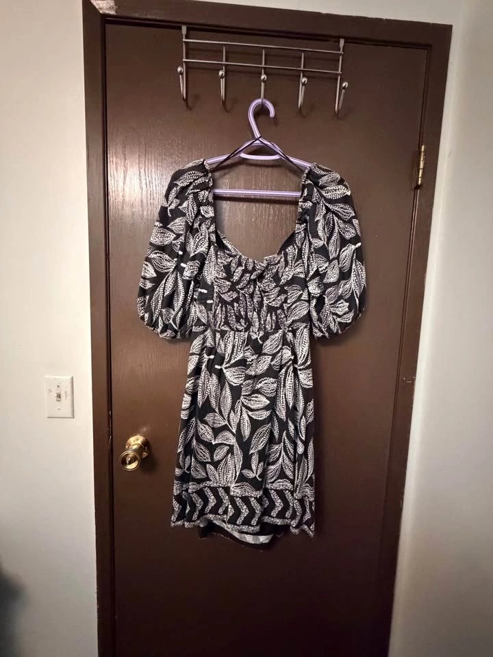 Dynamite Paloma Puff Sleeve Mini Dress XL - photo 3