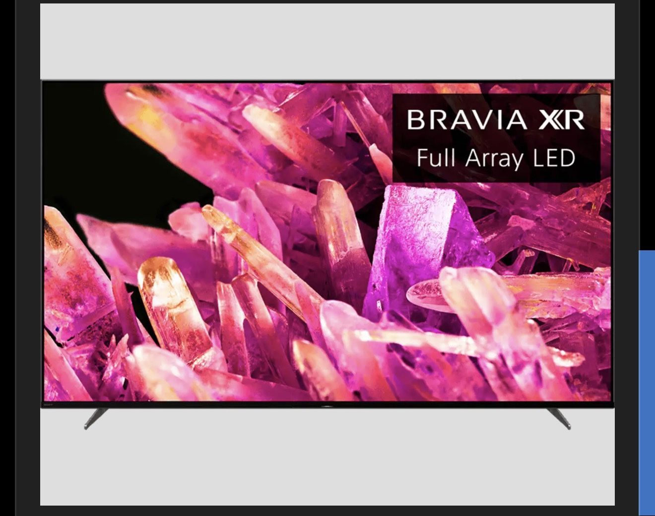 Sony 75" Bravia XR X90K 4K HDR Full Array LED Smart Google TV - photo 3