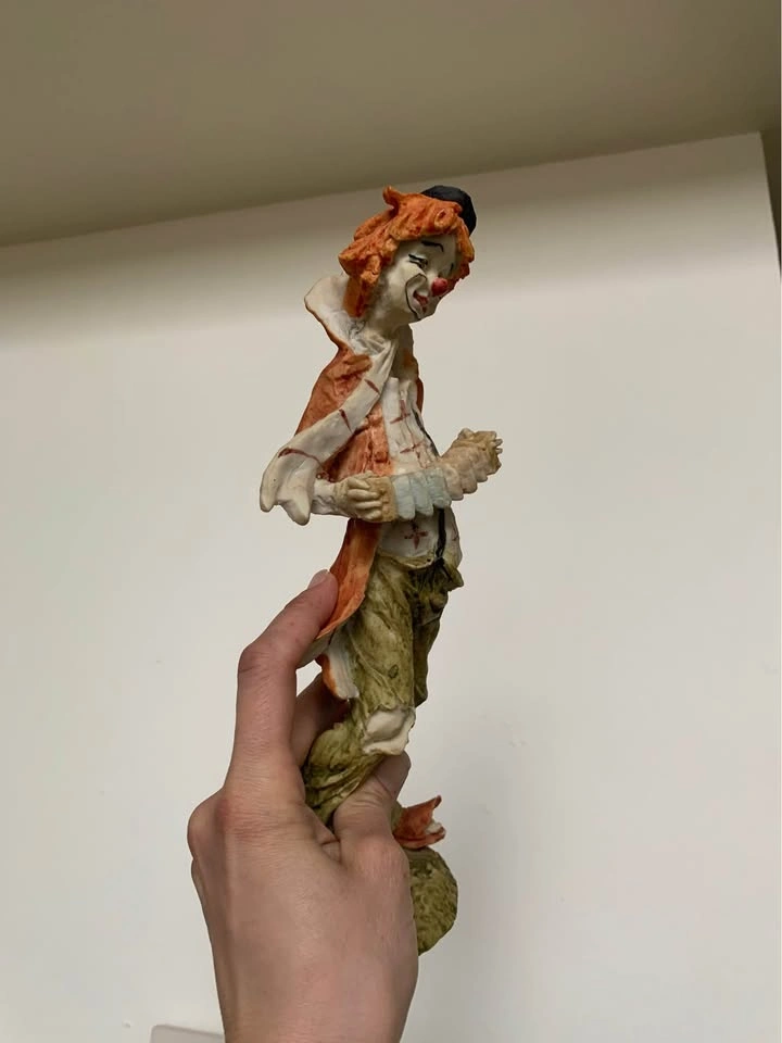 Vintage 1980s Pucci Arnart Hobo Clown Figurine - photo 2