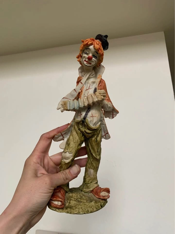 Vintage 1980s Pucci Arnart Hobo Clown Figurine - photo 4