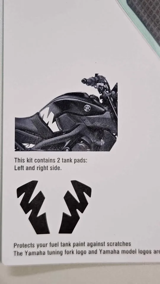 Yamaha MT-09 Side Tank Pad Set (L&R)
