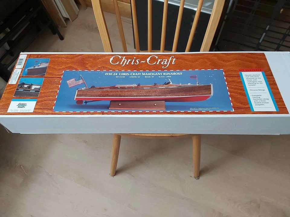 Dumas 36" Chris Craft Wooden Boat Kit - photo 2
