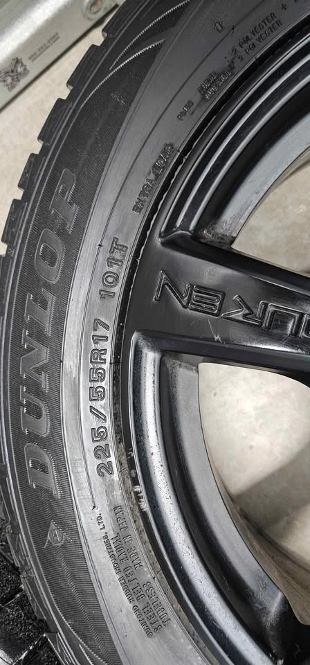 Touren Rims with Winter Tires - 17 inch, Multi Bolt Pattern - photo 5
