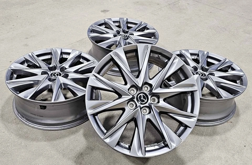Mazda CX-5 OEM Rims 19 inches TPMS installed
