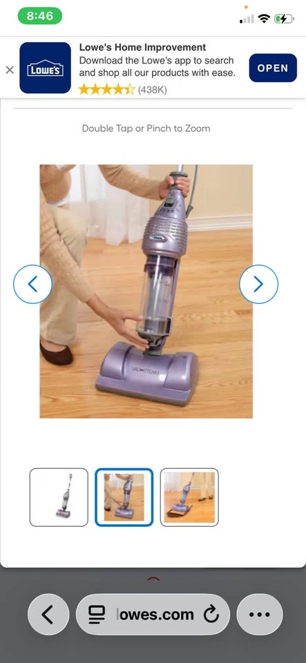 New 2-in-1 Steam Vac Vacuum - photo 3