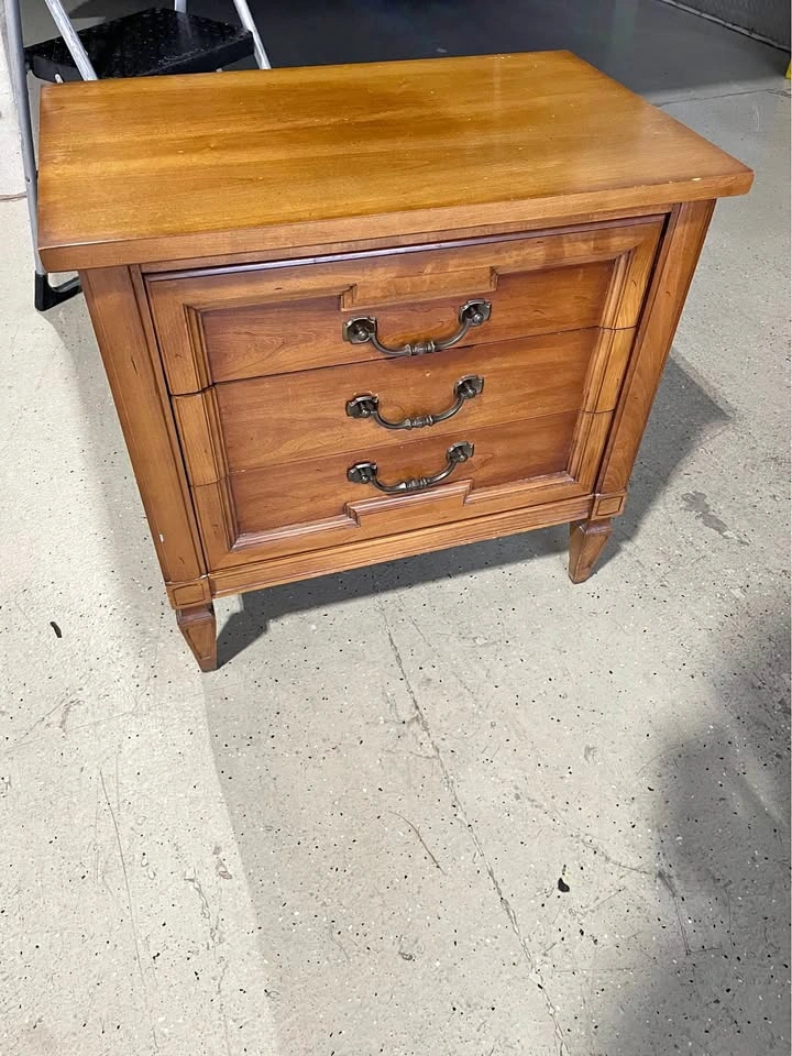 Solid Wood Nightstand