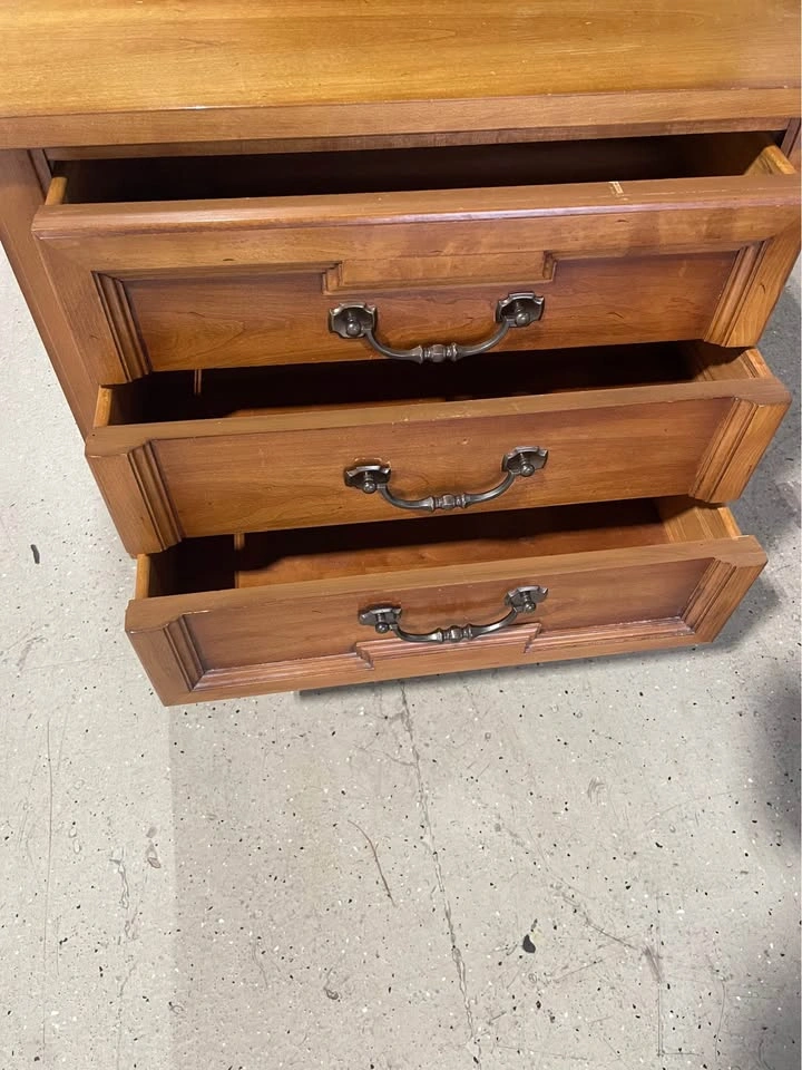 Solid Wood Nightstand - photo 3