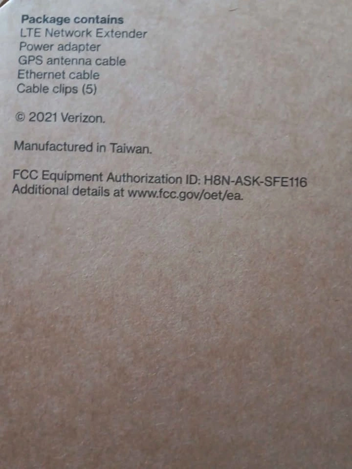Verizon 4G LTE Network Extender 🌱 - photo 5