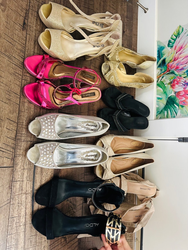 Women Heels Size 8 - All for $50
