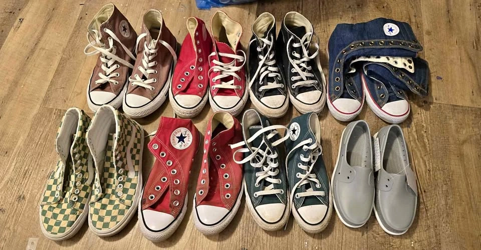 Converse / Vans / Native Shoe Lot (Size 5-6)