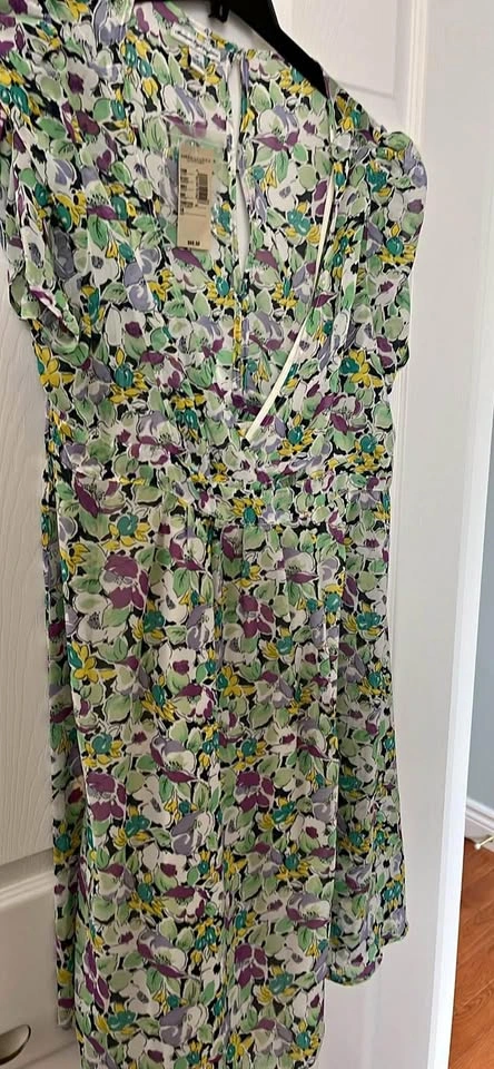 American Eagle Outfitters Floral Sheer Dress w/Tags Size 18 (fit