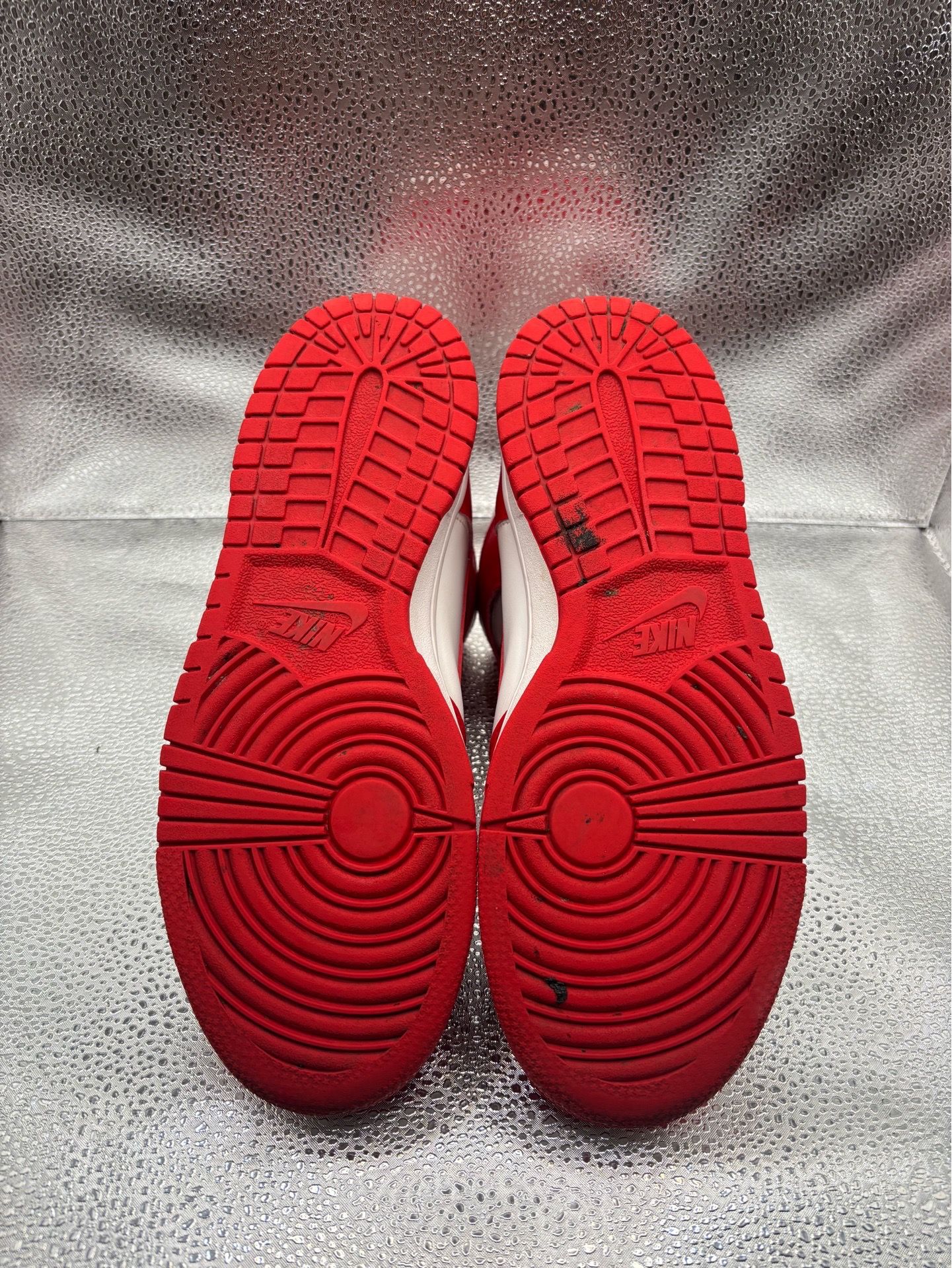 Nike Dunk High Championship Red White - photo 3