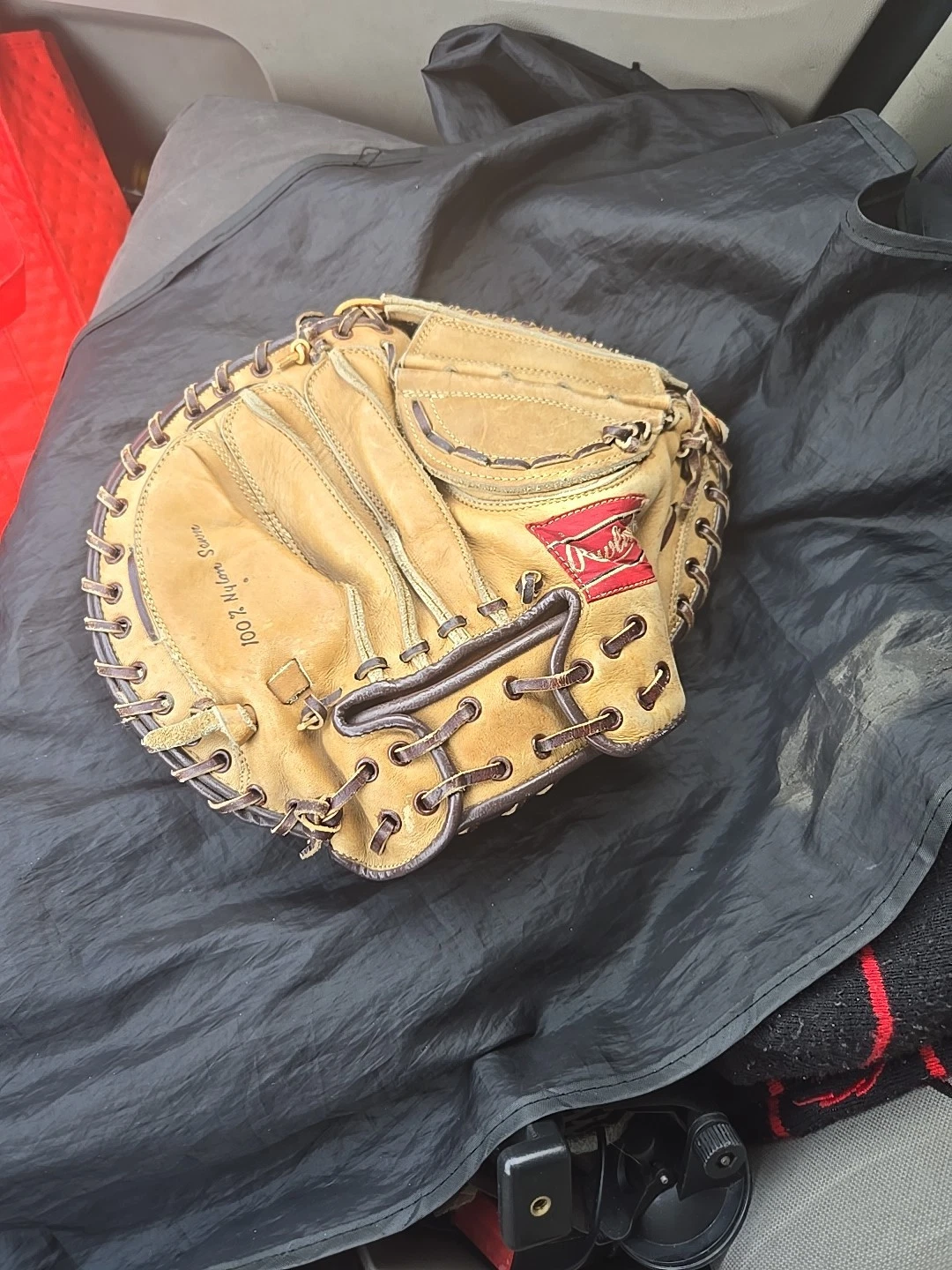Rawlings Catcher's Mitt Ray Fosse Vintage 1970's MJ50 - photo 3