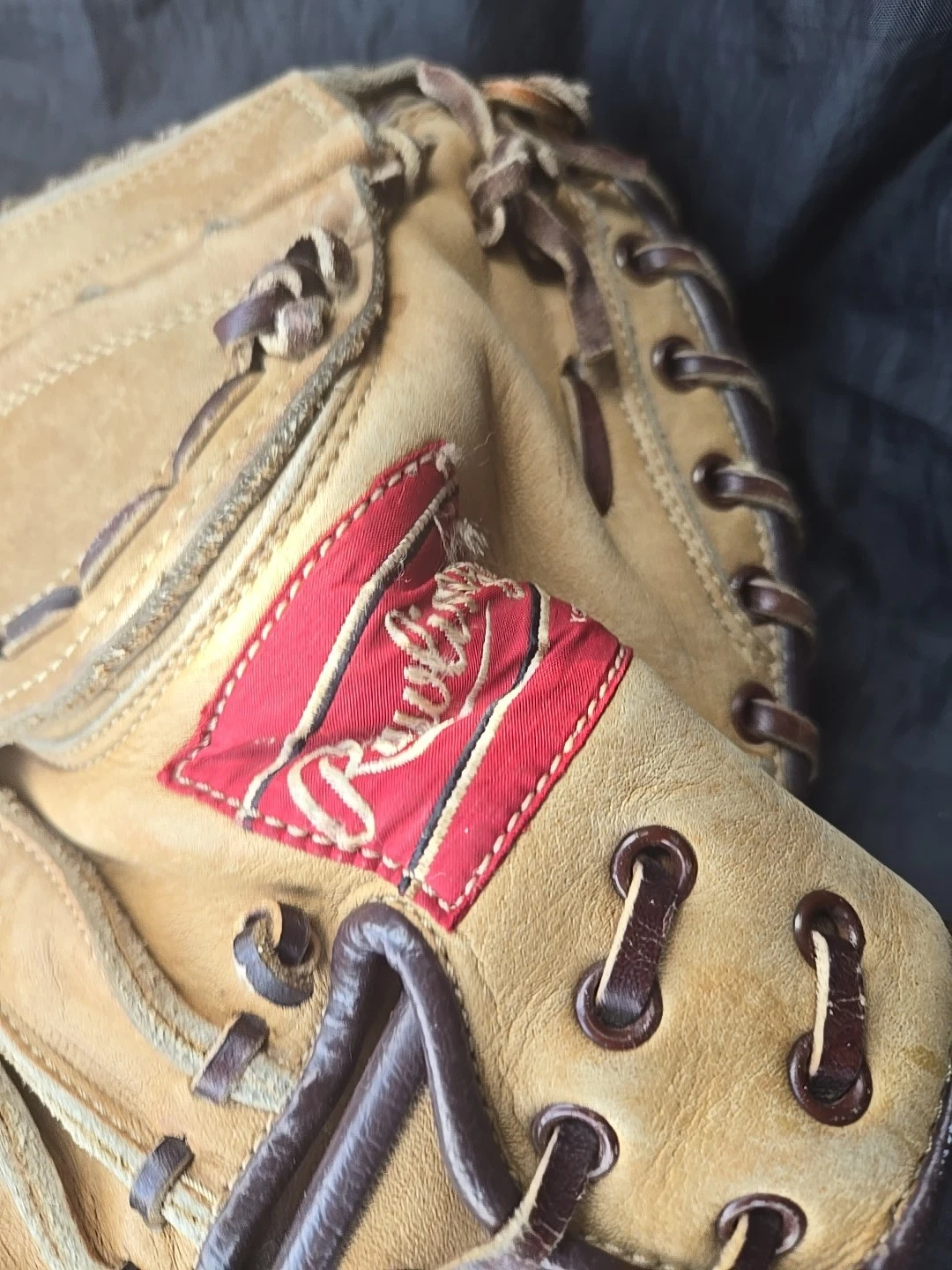 Rawlings Catcher's Mitt Ray Fosse Vintage 1970's MJ50 - photo 5