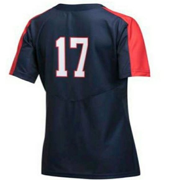 Nike Women's M Arizona Wildcats Softball Jersey #17 - photo 2