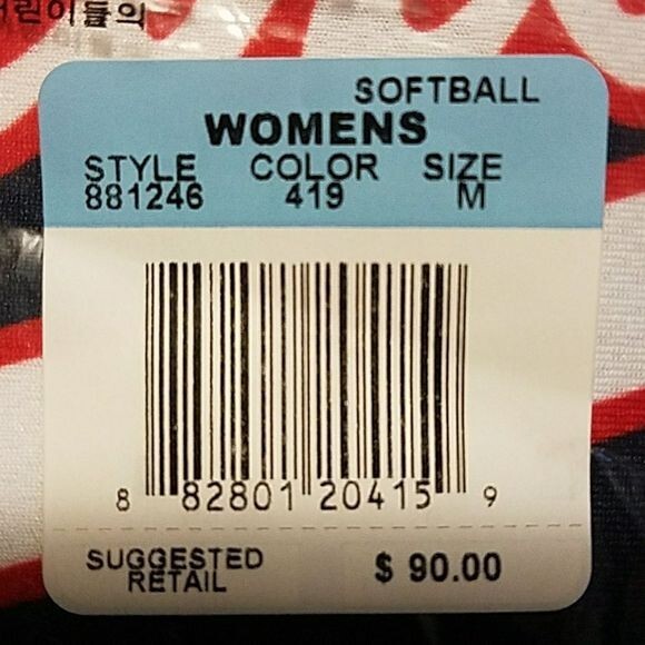 Nike Women's M Arizona Wildcats Softball Jersey #17 - photo 4