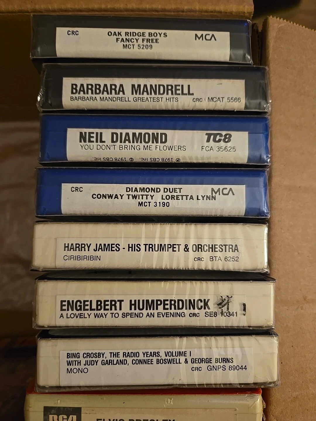 Lot Of 20 Sealed 8 Track Tape Cartridges - photo 2