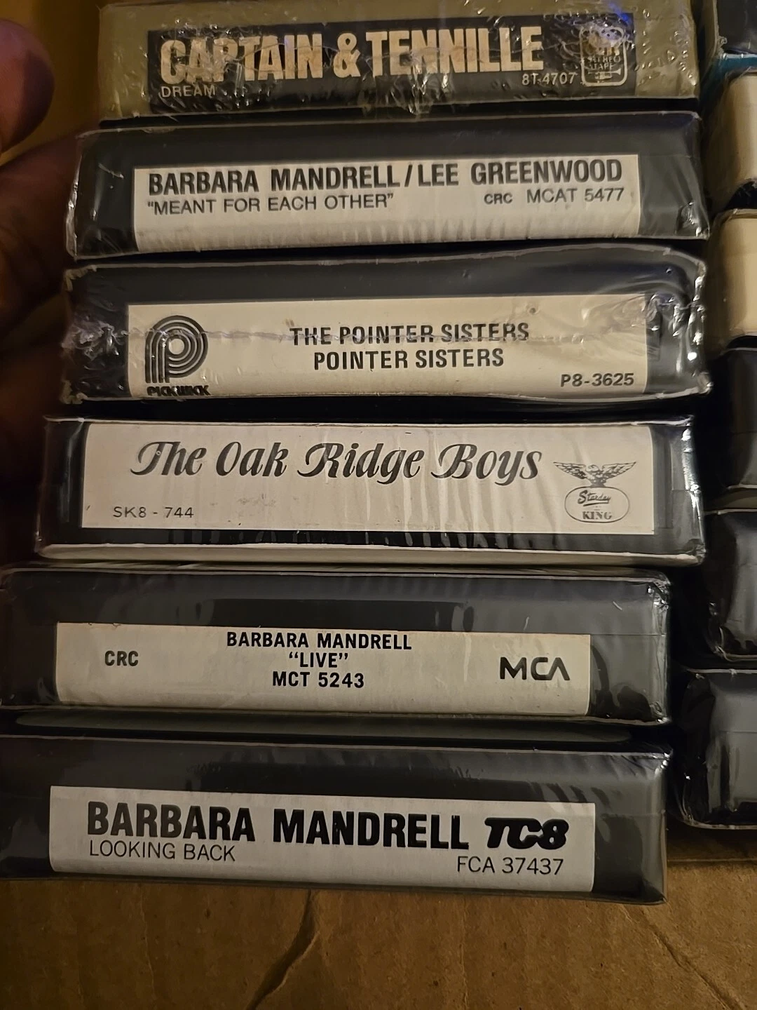 Lot Of 20 Sealed 8 Track Tape Cartridges - photo 3