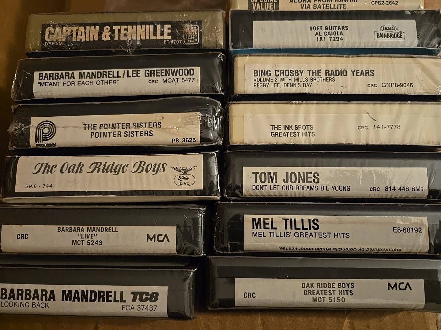 Lot Of 20 Sealed 8 Track Tape Cartridges - photo 4