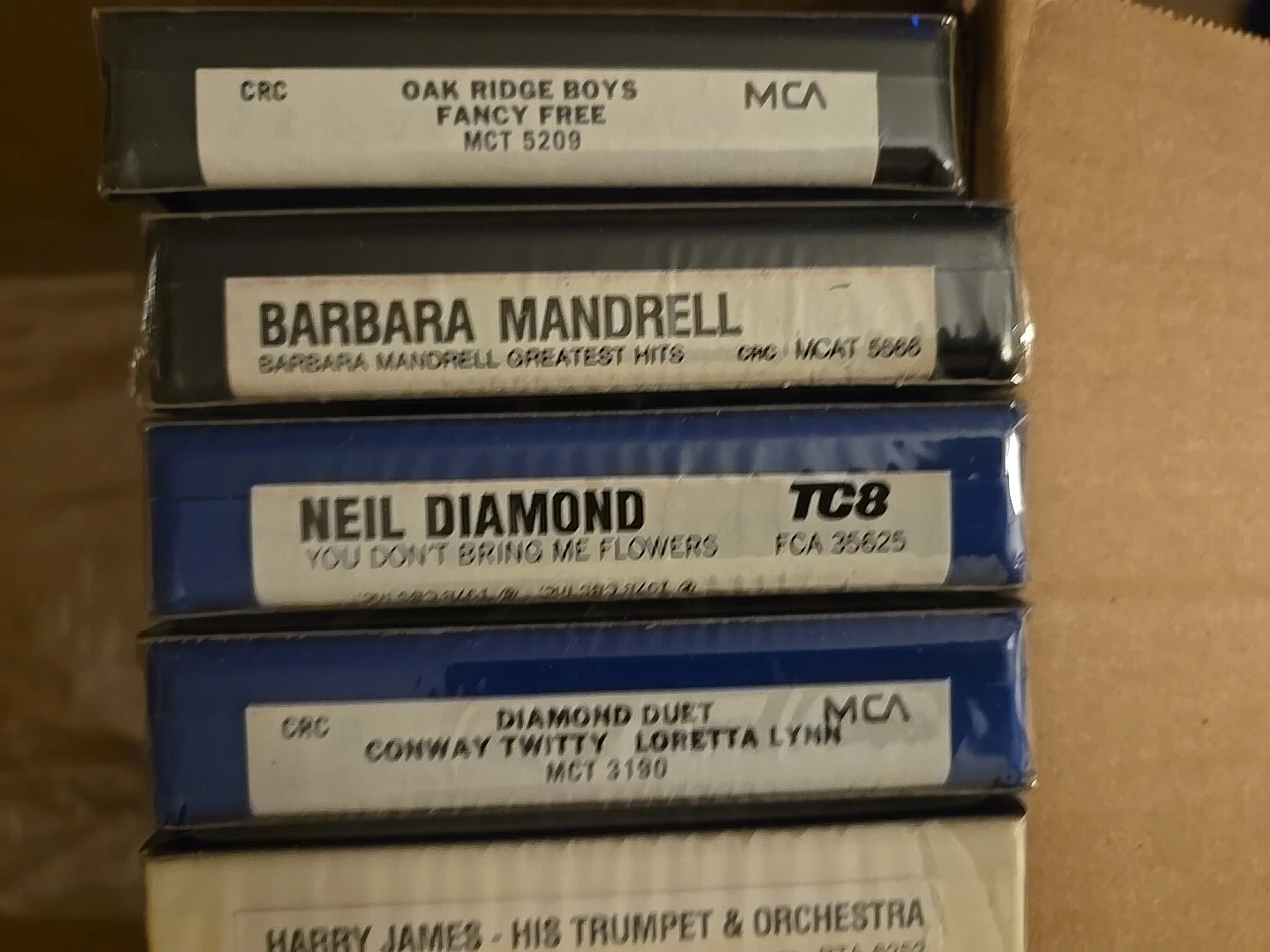 Lot Of 20 Sealed 8 Track Tape Cartridges - photo 5